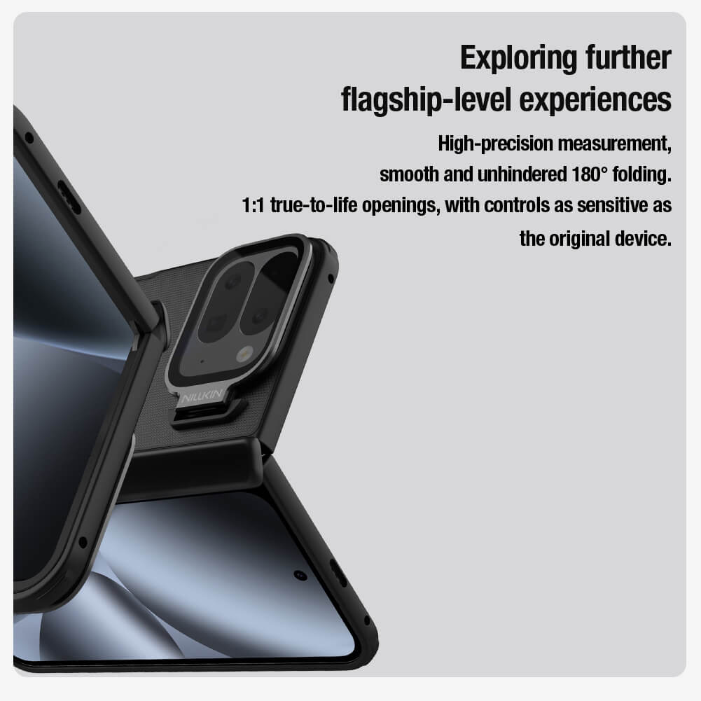 Чехол-крышка NILLKIN для Google Pixel 10 Pro Fold (серия Frosted shield Prop Magnetic Transparent Lens Guard Edition)